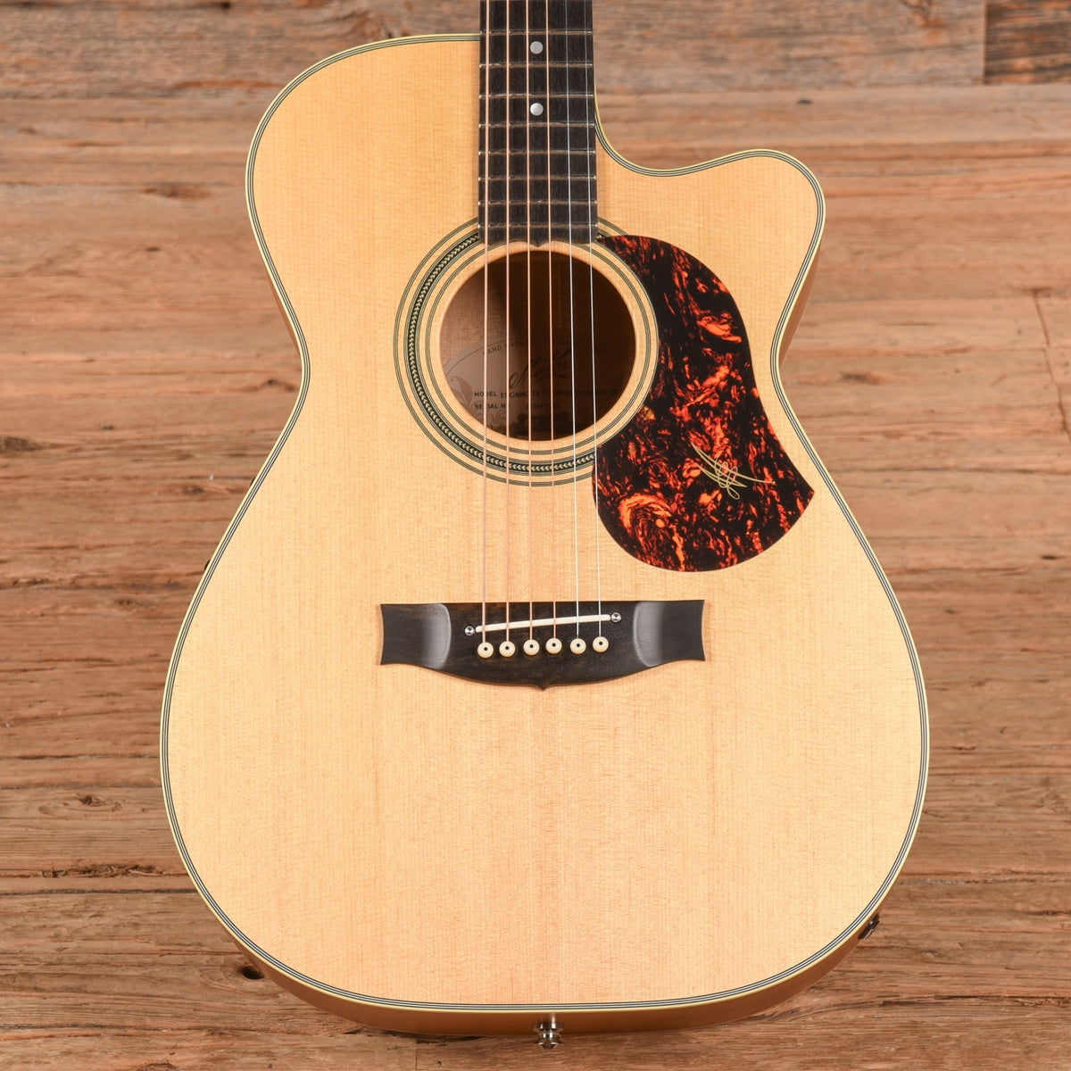 Maton EBG808-TE Tommy Emmanuel Signature Natural