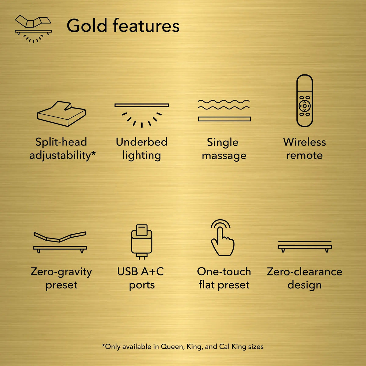 baselogic™ Gold Adjustable Base