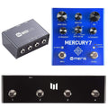 Meris Mercury7 Reverb Pedal with Meris MIDI I/O and Preset Switch Bundle