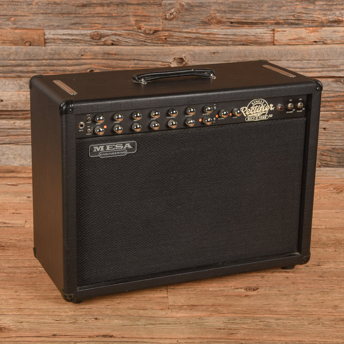 Mesa Boogie Single Rectifier Rect-o-Verb 2-Channel 50-Watt 1x12" Guitar Combo Amp