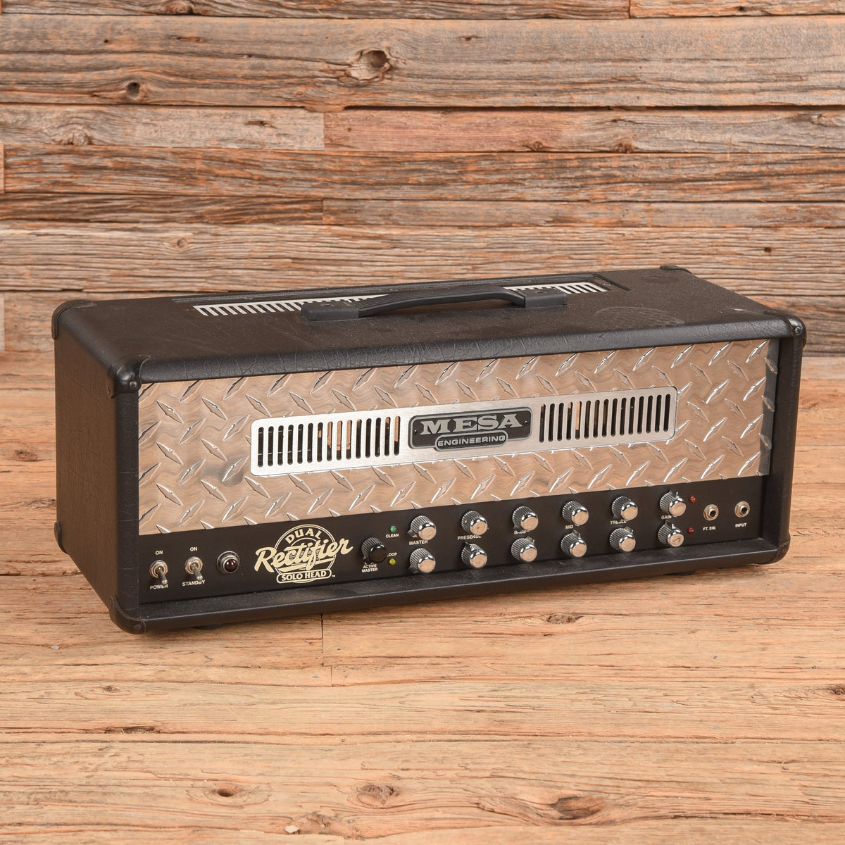 Mesa Boogie Dual Rectifier Solo Head 2-Channel 100-Watt Guitar Amp Head