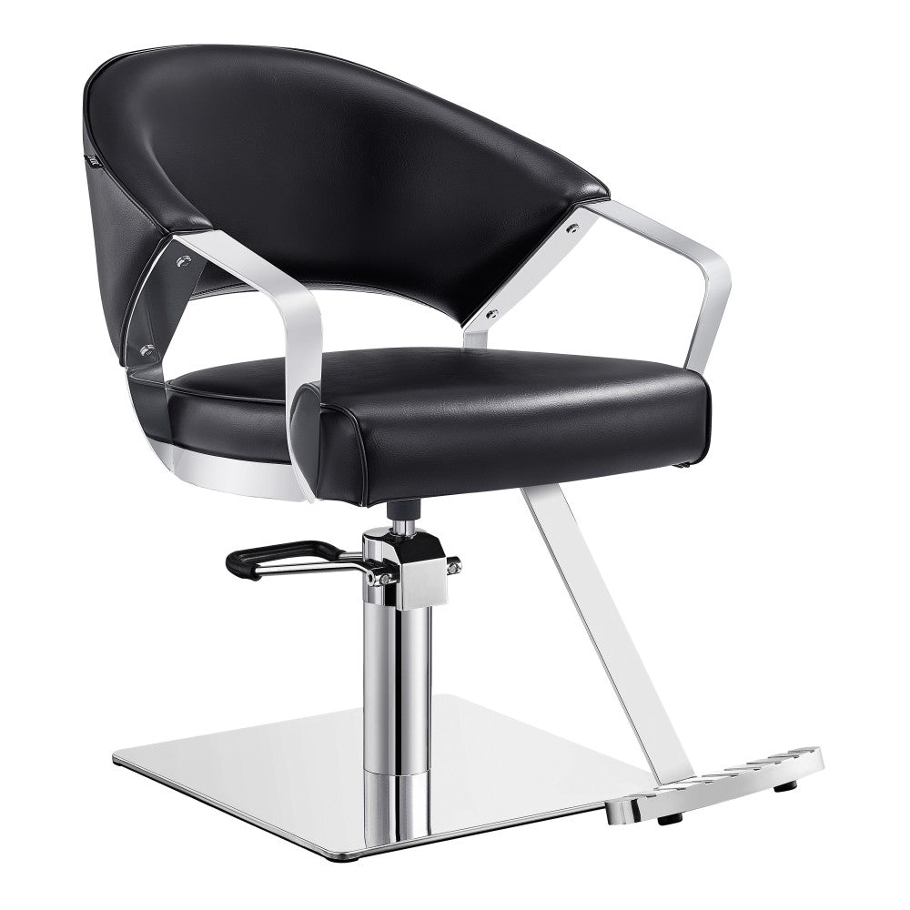 Mirage Hydraulic Salon Chair Black DIR
