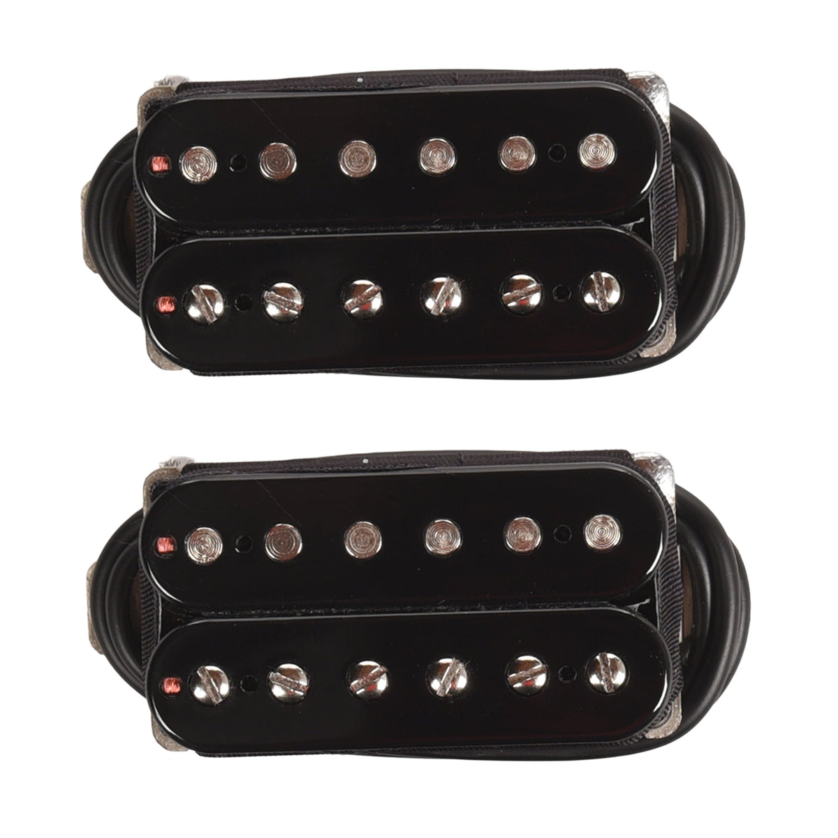 Mojotone Bill Kelliher Hellbender Humbucker Set Uncovered Double Black