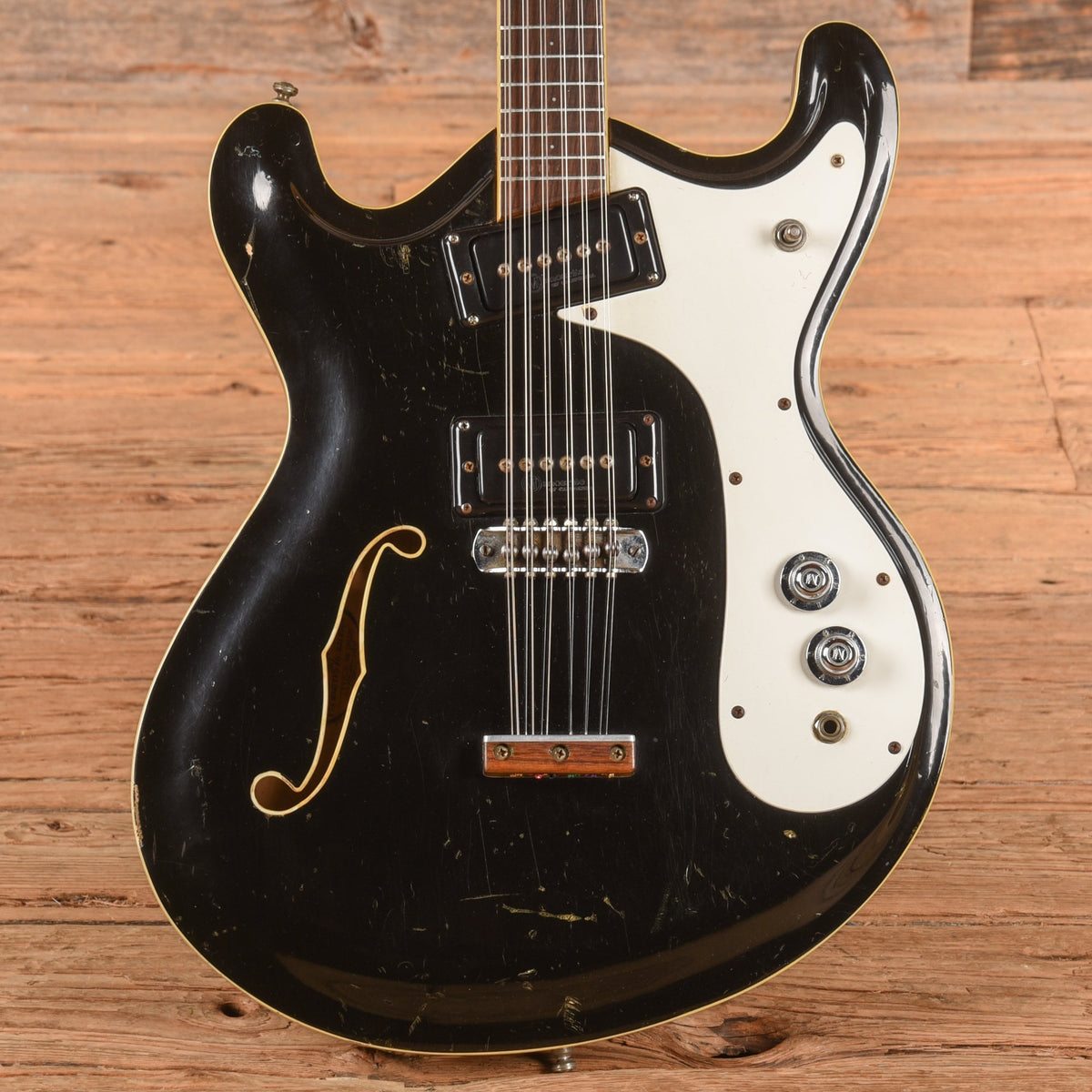 Mosrite Combo 12 String Black 1966