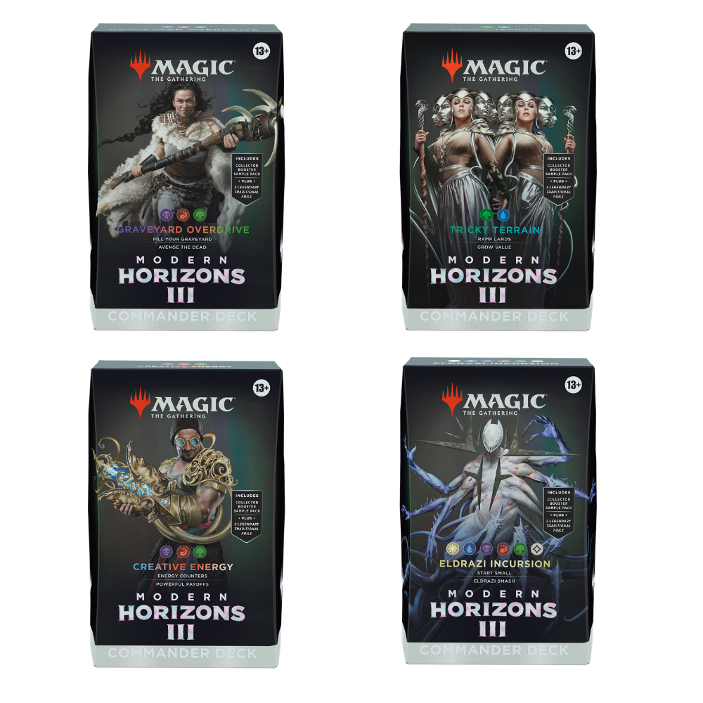 MTG - Modern Horizons 3 - Commander Deck Anglais - Set de 4