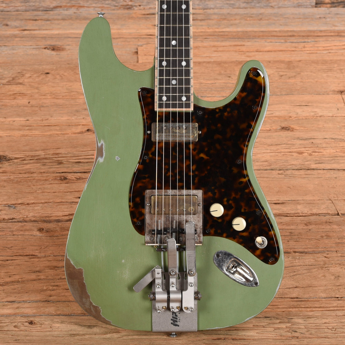 Mule Mulecaster Strat Palm Benders Green