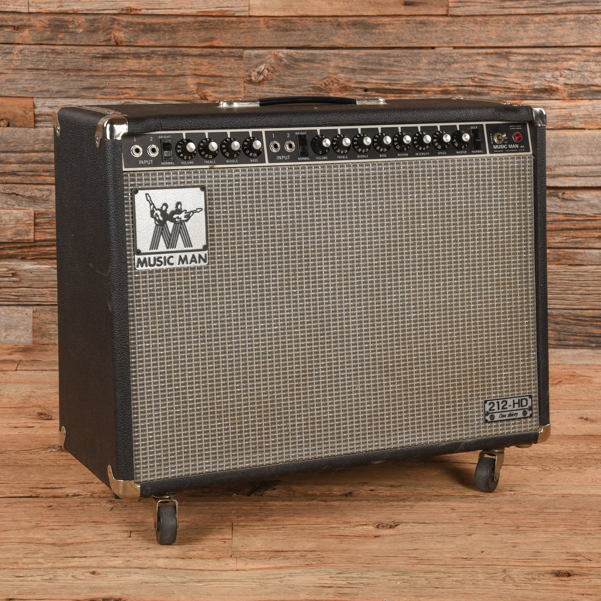 Music Man 212-HD One Thirty 2-Channel 130-Watt 2x12" Guitar Combo  1970s