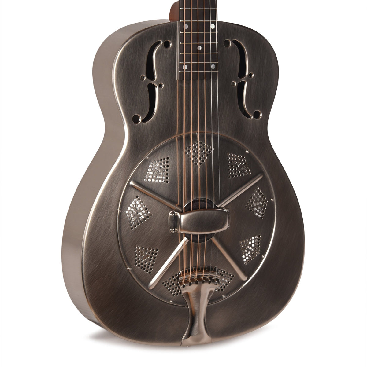 National NRP Single Cone Steel Rubbed Nickel 14-Fret