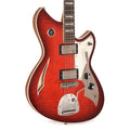Novo Dealer Limited Miris J HH Harmony Burst Light Distress w/ Amber Back & Sides & Lollar Low Wind Imperial Humbuckers
