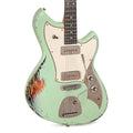 Novo Dealer Limited Serus J Surf Green over '64 3-Tone Burst Medium Distress w/Fralin P-90s