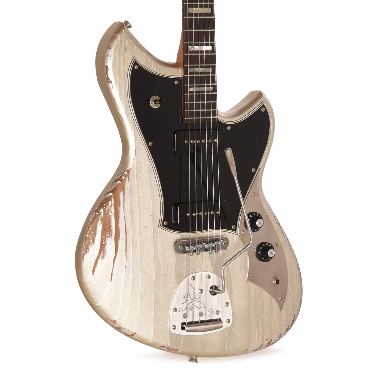 Novo Serus J Inca Silver Medium Distress w/ Fralin P-90 Pickups