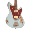 Novo Serus J Sonic Blue Medium Distress w/ Lollar 50's Wind P-90 Pickups