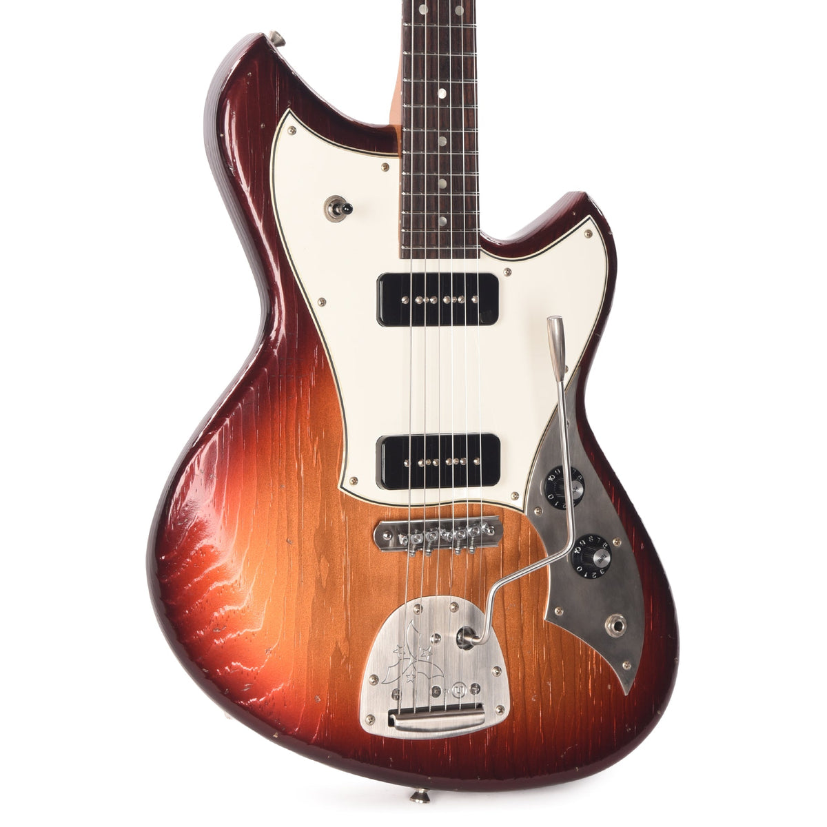 Novo Serus J Mayan Burst Light Distress w/Fralin Pickups (Displayed at NAMM 2026, Signed by Dennis Fano)