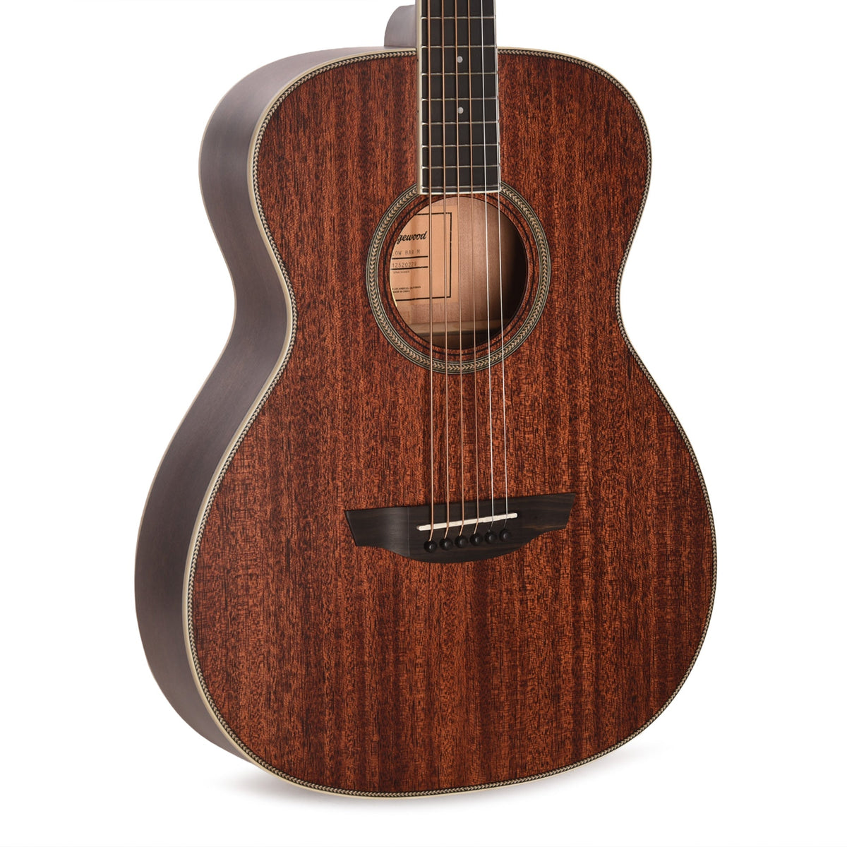 Orangewood Willow Live Baritone Grand Concert Acoustic-Electric Guitar Natural Mahogany Satin w/ LR Baggs Anthem