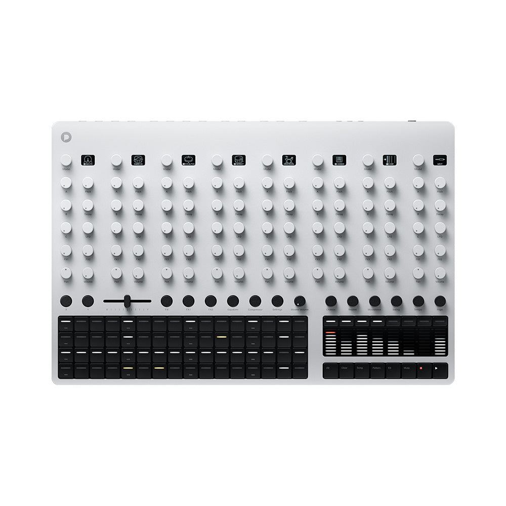 Polyend Drums Hybrid Drum Machine Silver