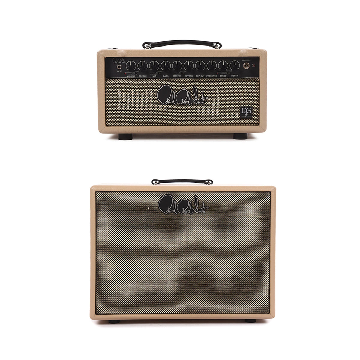 PRS DGT 15 David Grisson Signature 15w Amp Head and 1x12 Cabinet Blonde w/ Celestion V30 Speakers