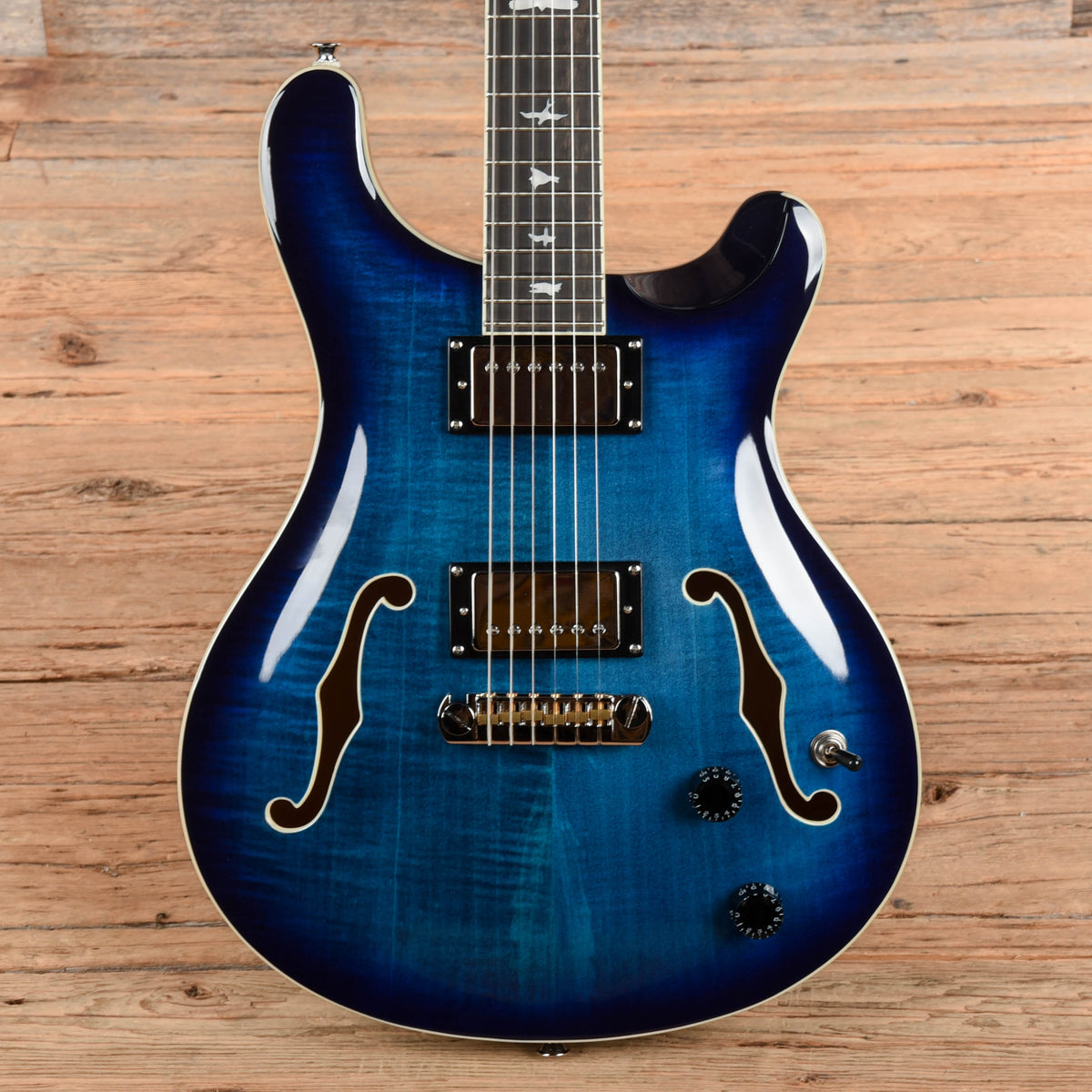 PRS SE Hollowbody II Faded Blue