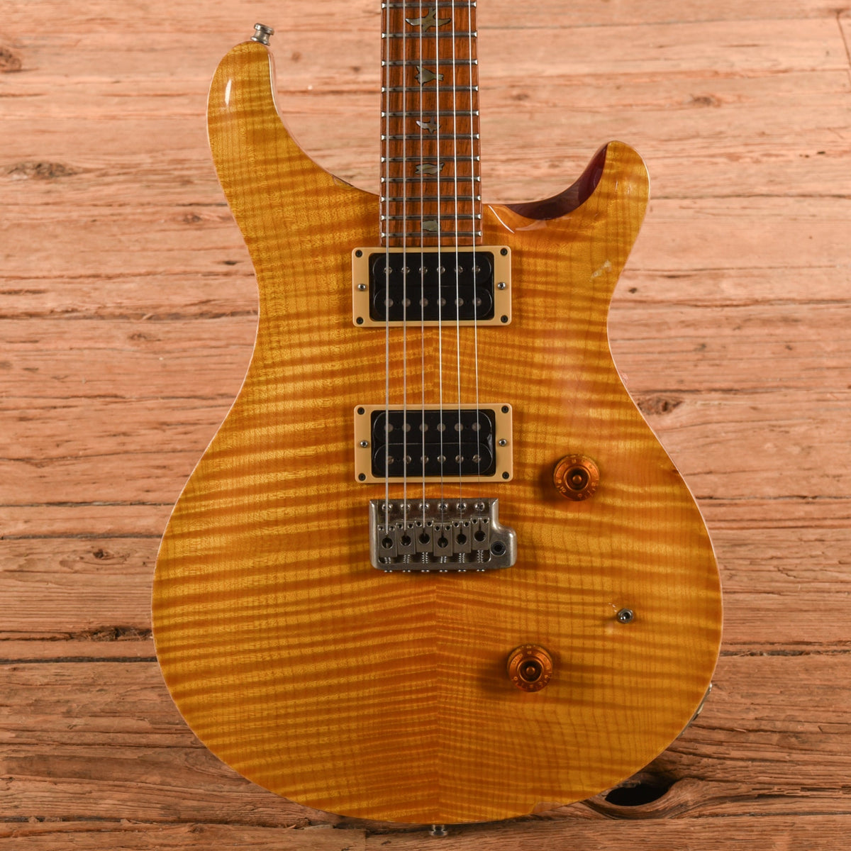 PRS Custom 24 10 Top Vintage Yellow 1991