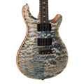 PRS Custom 24 Quilt Artist Top Quilt Maple Top Awabi Birds Private Stock Faded Indigo w/Natural Back