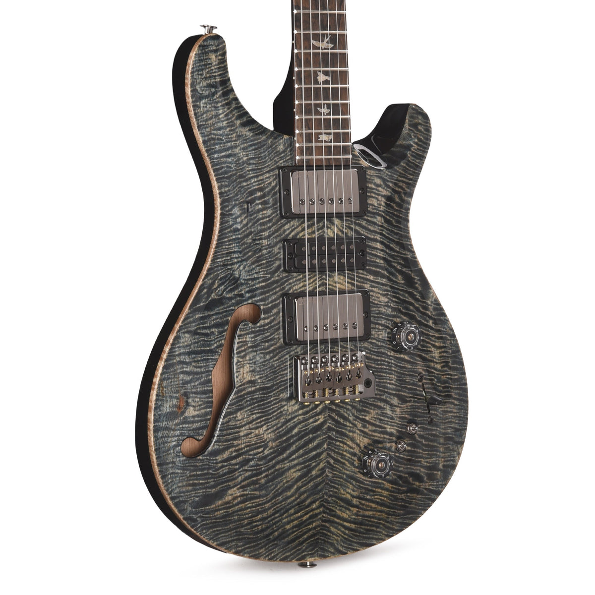 PRS Limited Edition Special Semi-Hollow Figured Mango Top Faded Whale Blue w/Ziricote Fingerboard