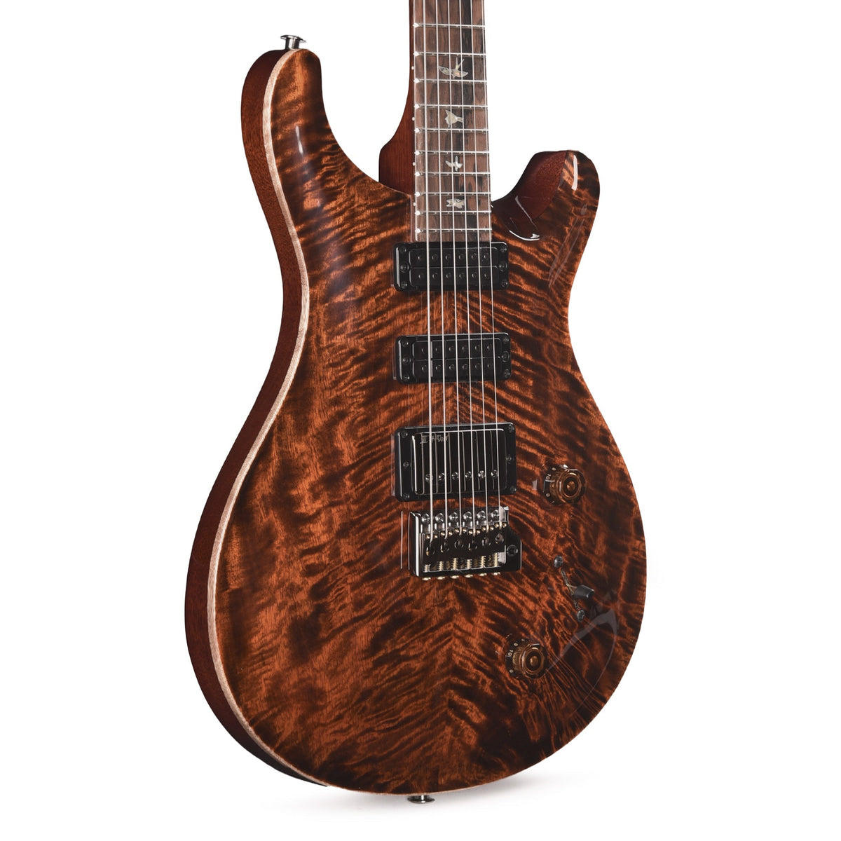 PRS Limited Edition Studio Figured Mango Top Orange Tiger w/Ziricote Fingerboard