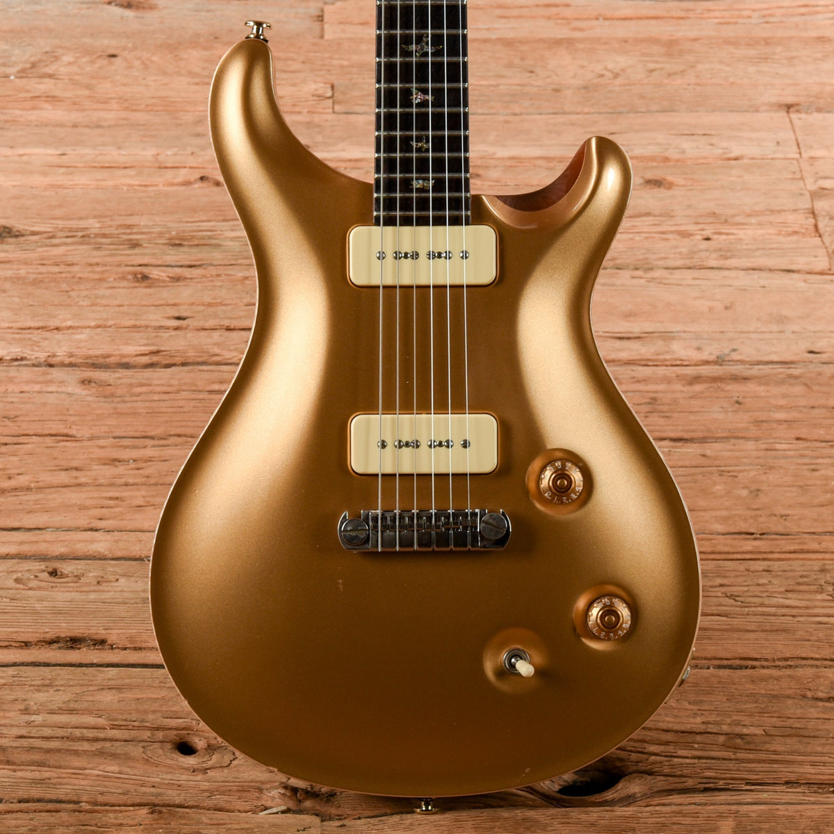 PRS McCarty P-90 Soapbar Brazilian Limited Edition ~ Goldtop Gold 2007