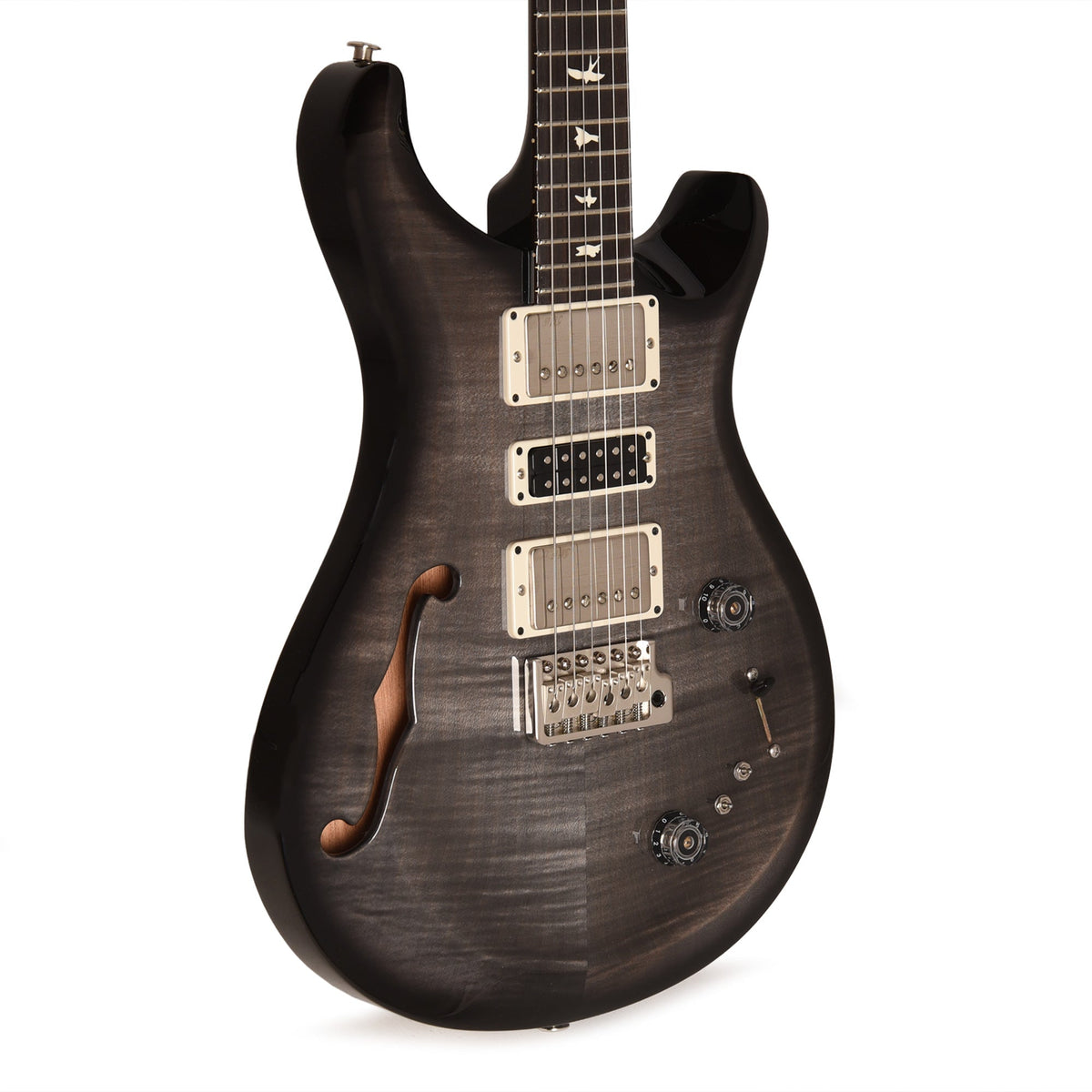 PRS S2 Special Semi-Hollow Faded Gray Black Burst