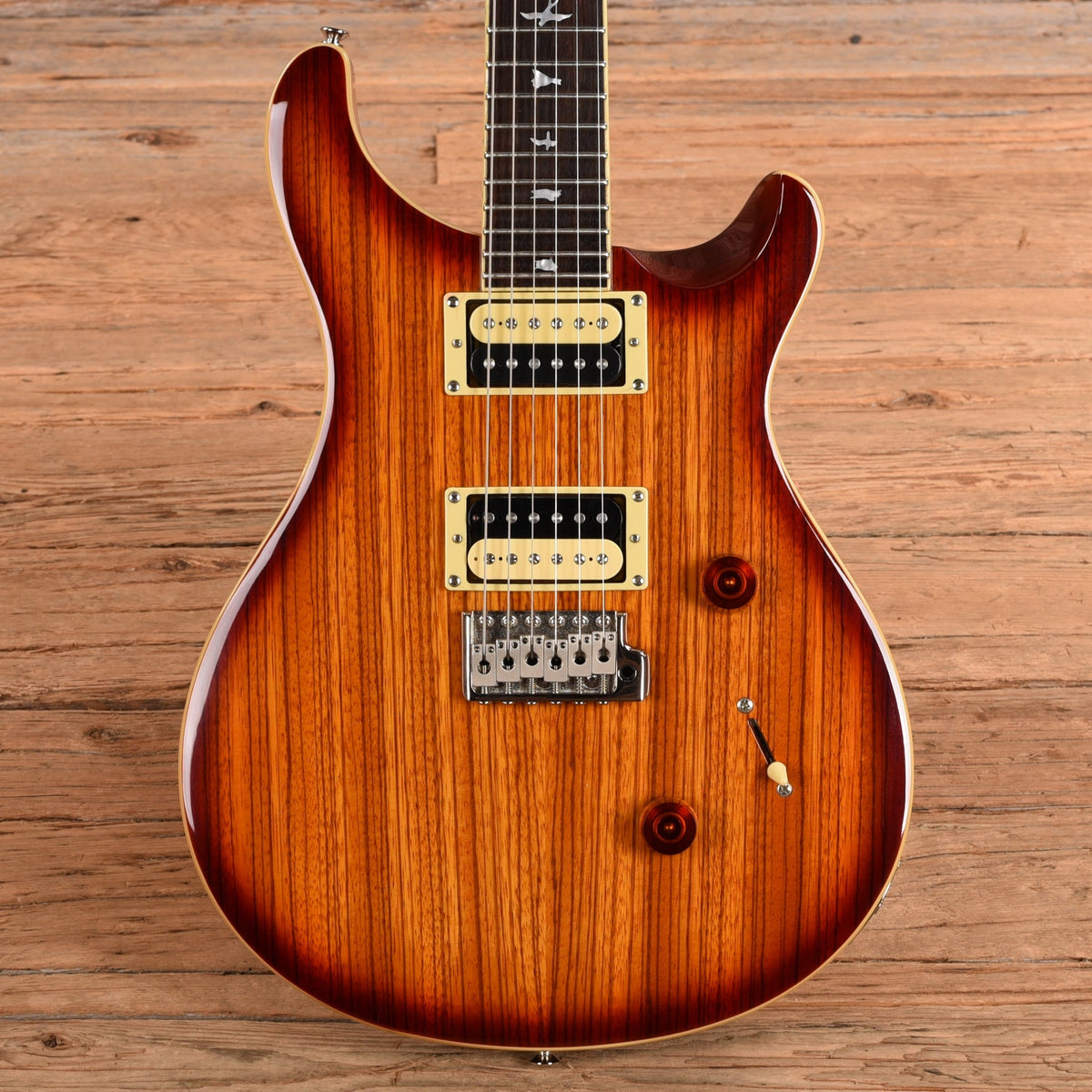 PRS SE Custom 24 Zebrawood Brown 2018