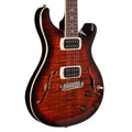 PRS SE Flat Back Hollowbody I Piezo Orange Tiger Smokeburst