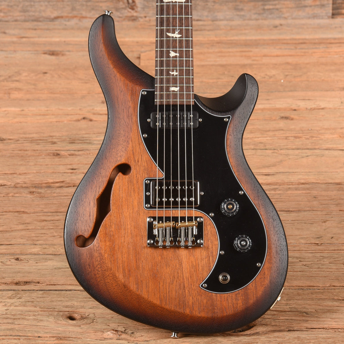 PRS S2 Vela Semi-Hollow Satin Tobacco Sunburst 2024