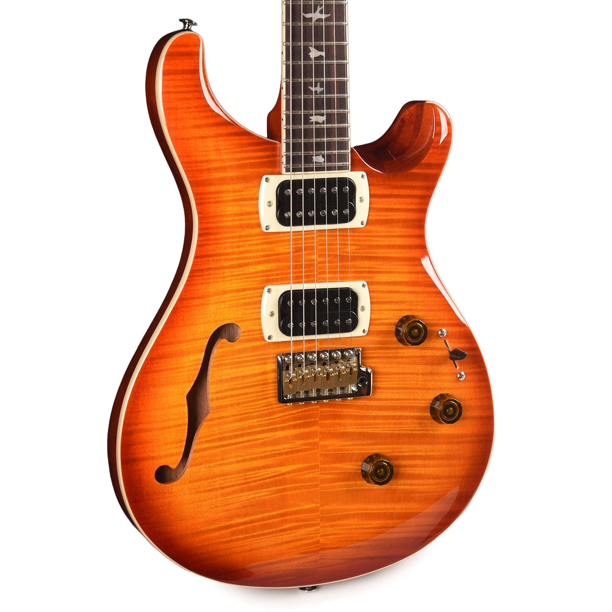 PRS SE Custom 24 Semi-Hollow Piezo Vintage Sunburst