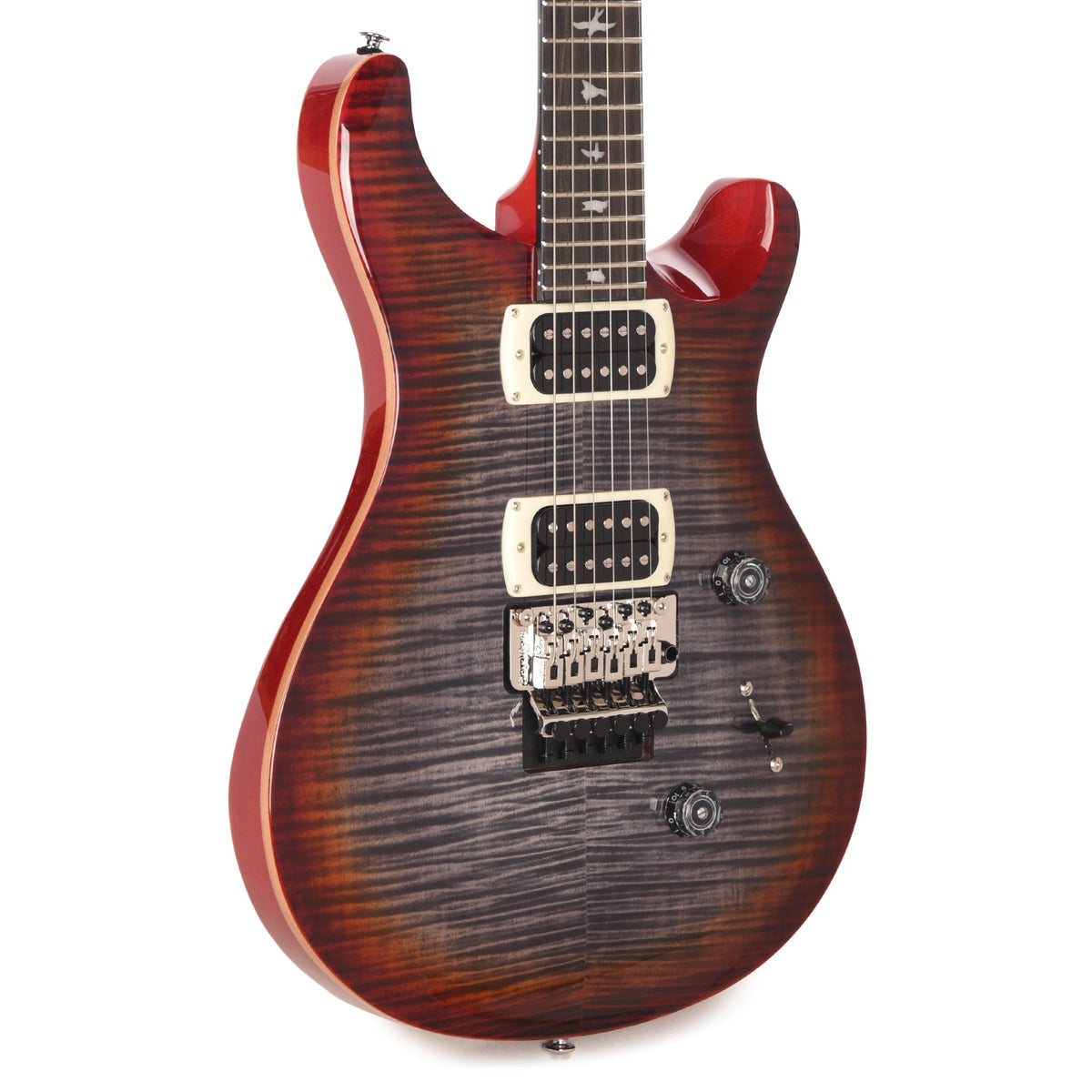 PRS SE Custom 24 "Floyd" Charcoal Cherry Burst