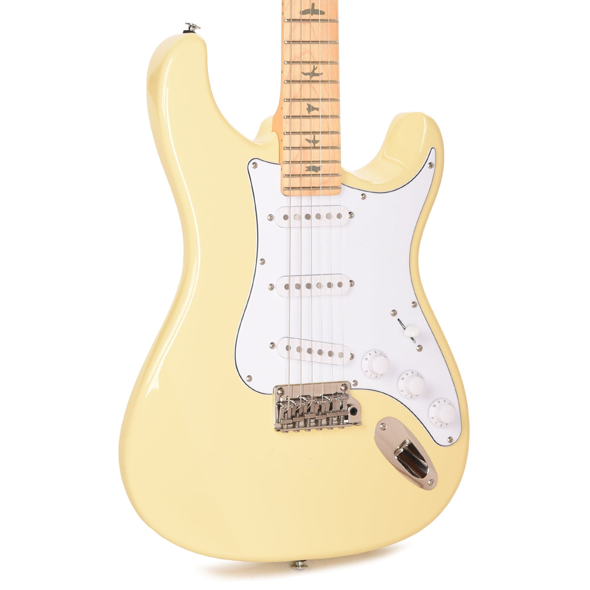 PRS SE Silver Sky Maple Moon White