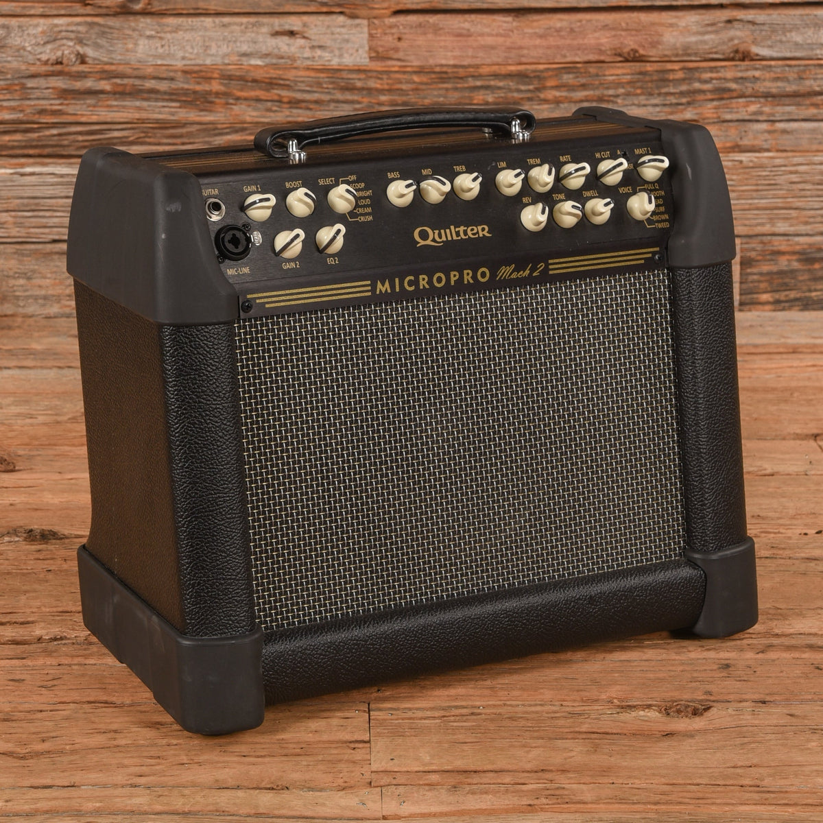Quilter Labs MicroPro Mach 2 200-Watt 1x12" Guitar Combo Amp w/ 6-Button Footswitch