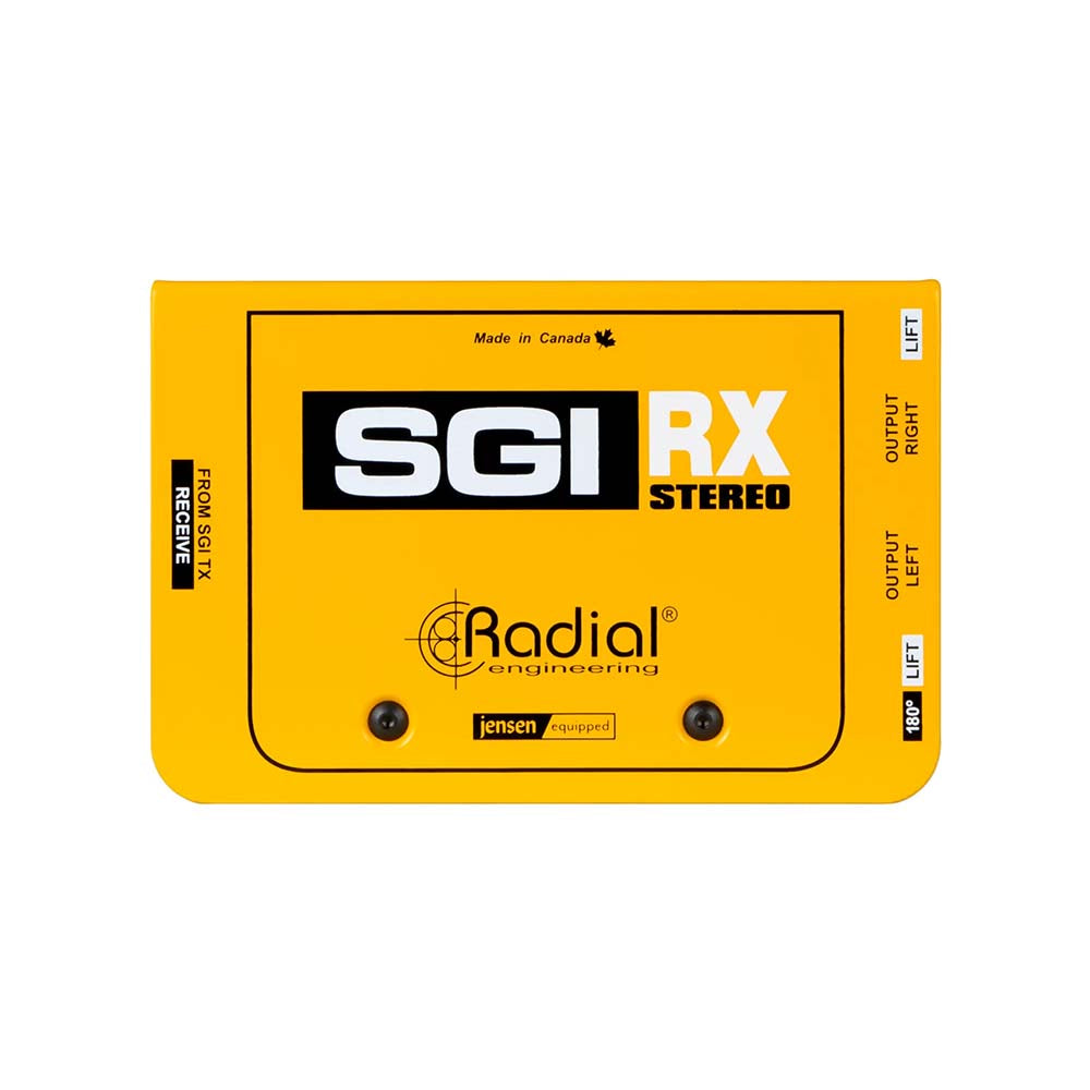 Radial SGI Stereo TX/RX Studio Instrument Interface