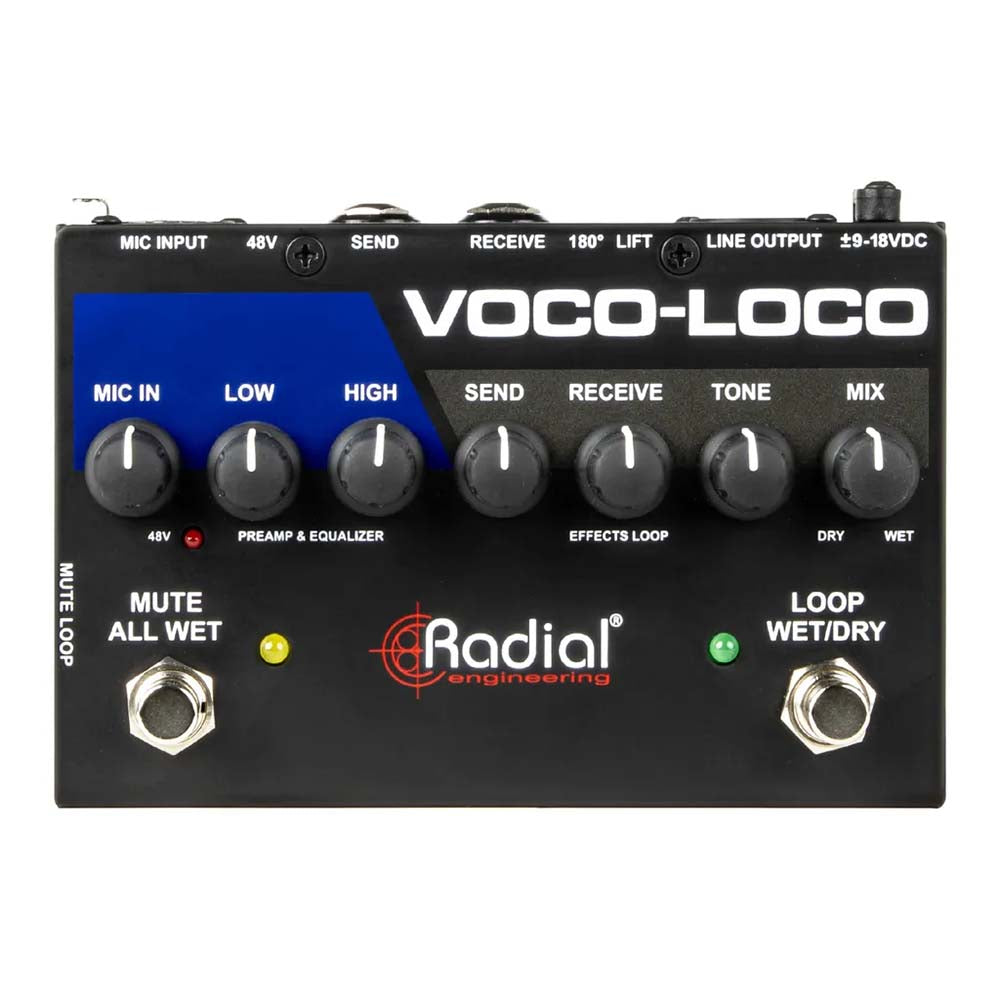 Radial Voco-Loco Effects Interface for Vocals
