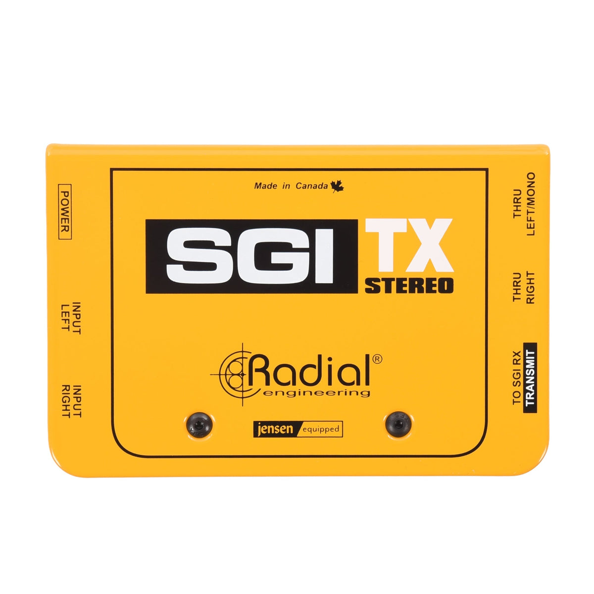 Radial SGI Stereo TX Studio Instrument Interface