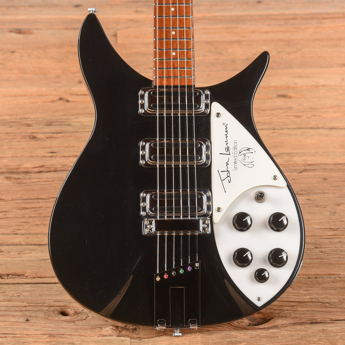 Rickenbacker 335-JL John Lennon Limited Edition Jetglo 1990