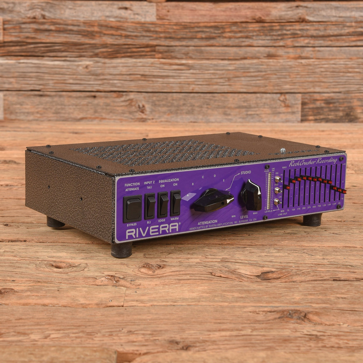 Rivera RockCrusher Recording Power Attenuator & Load Box 8/16 Ohm w/ EQ