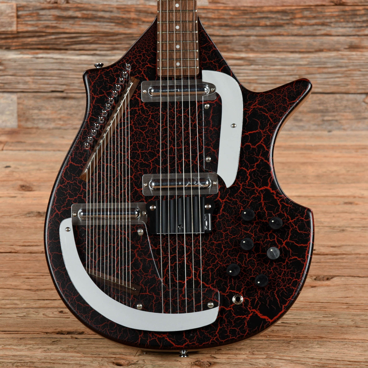 Rogue Electric Sitar Red - Dave Amato of REO Speedwagon
