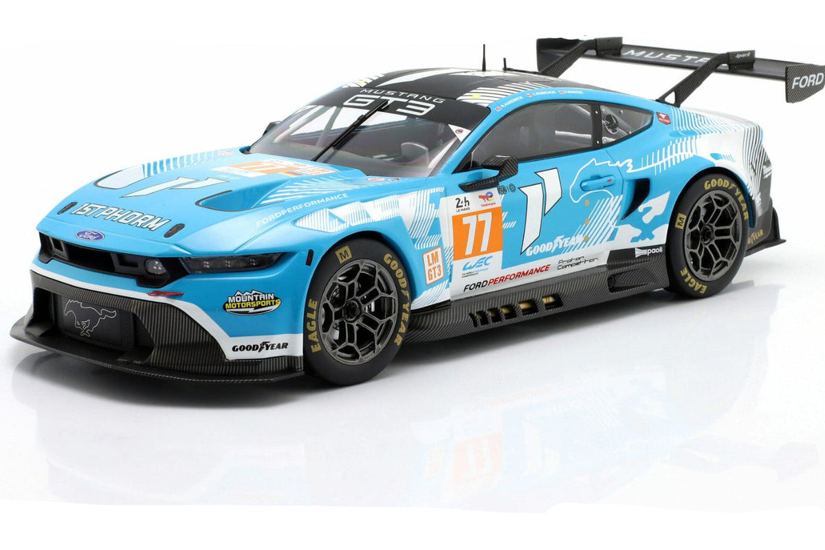 Ixo Ford Mustang GT3 Coyote #77 Team Proton Competition 24hr Le Mans 2024 1:18 (Default Title (2282))