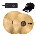 Sabian 19/22" HHX Complex Thin Crash Cymbal Set w/CDE Logo Hat & Stick Bag