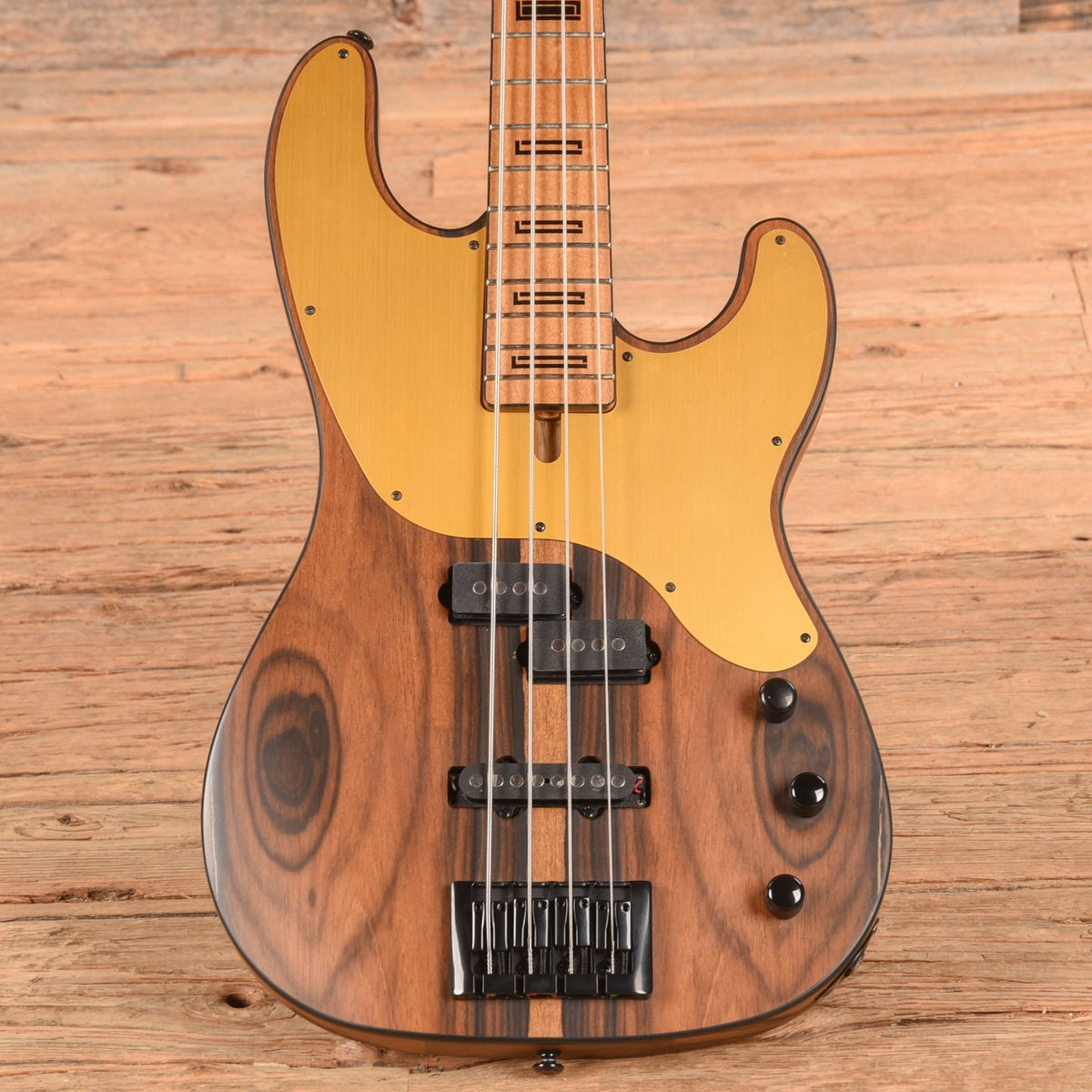 Schecter Model-T 4 Exotic Black Limba  2023