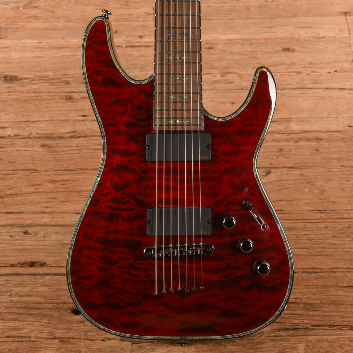 Schecter Hellraiser C-7 Black Cherry 2021