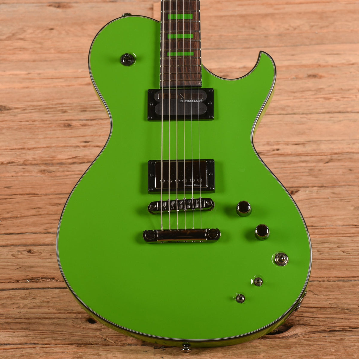 Schecter Kenny Hickey Signature Solo-6 EX S Sustainiac Baritone Steele Green 2022