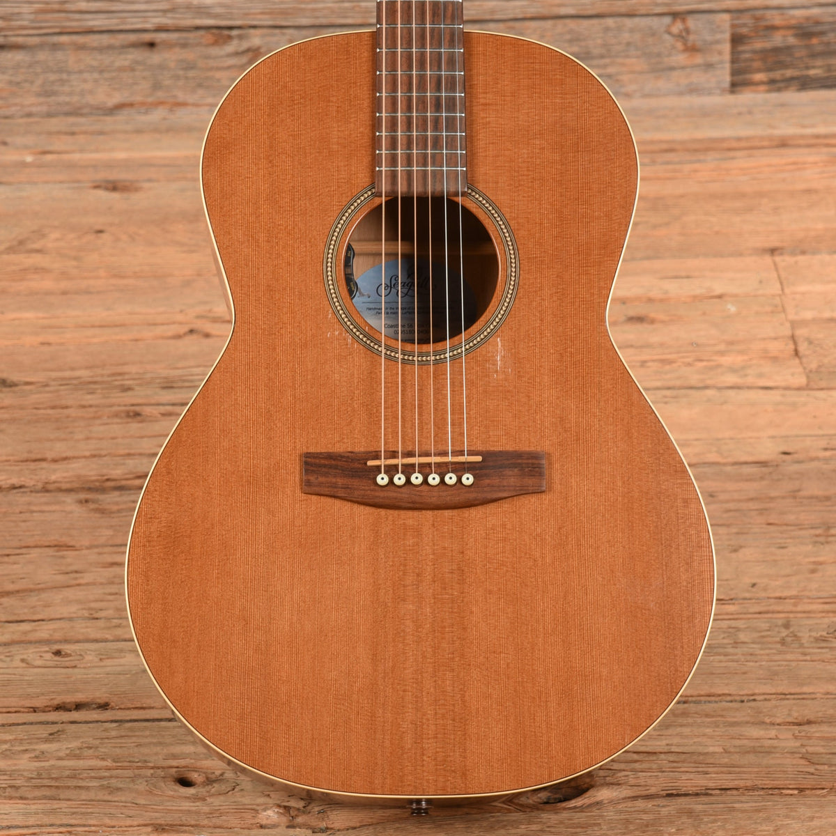 Seagull Coastline S6 Folk Cedar Natural