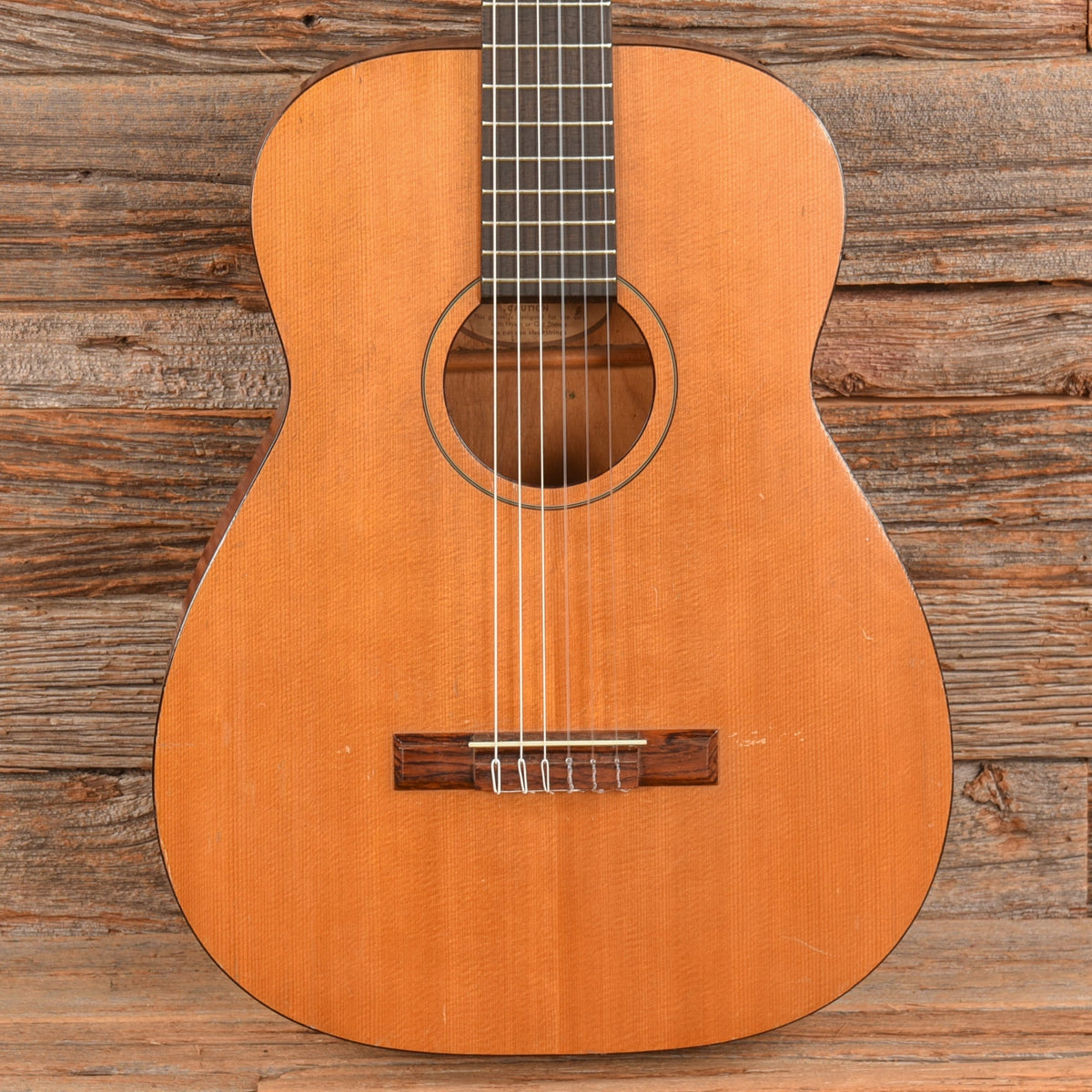Silvertone Classical Guitar Natural 1960s