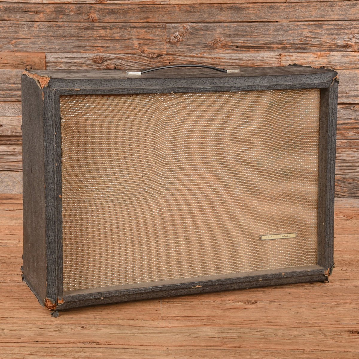 Silvertone Model 1484 Twin Twelve 60-Watt 2x12 Piggyback Guitar Amp  1963