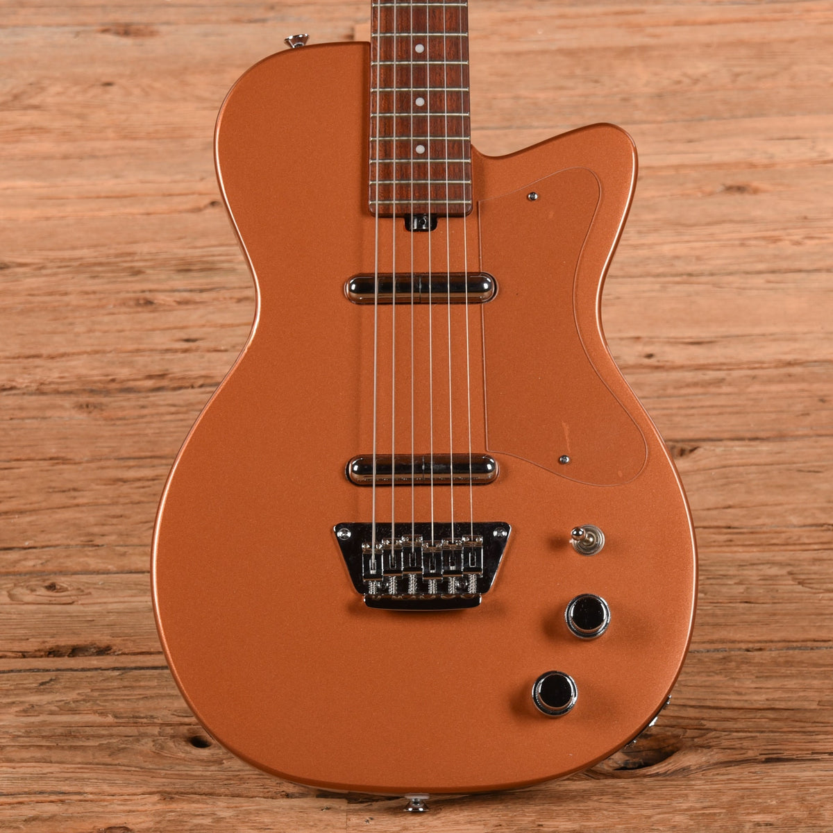Silvertone 2-Pickup Singlecut Copper