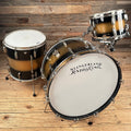 Slingerland Gene Krupa 13/16/24 3pc. VINTAGE Black Gold Duco 1950s
